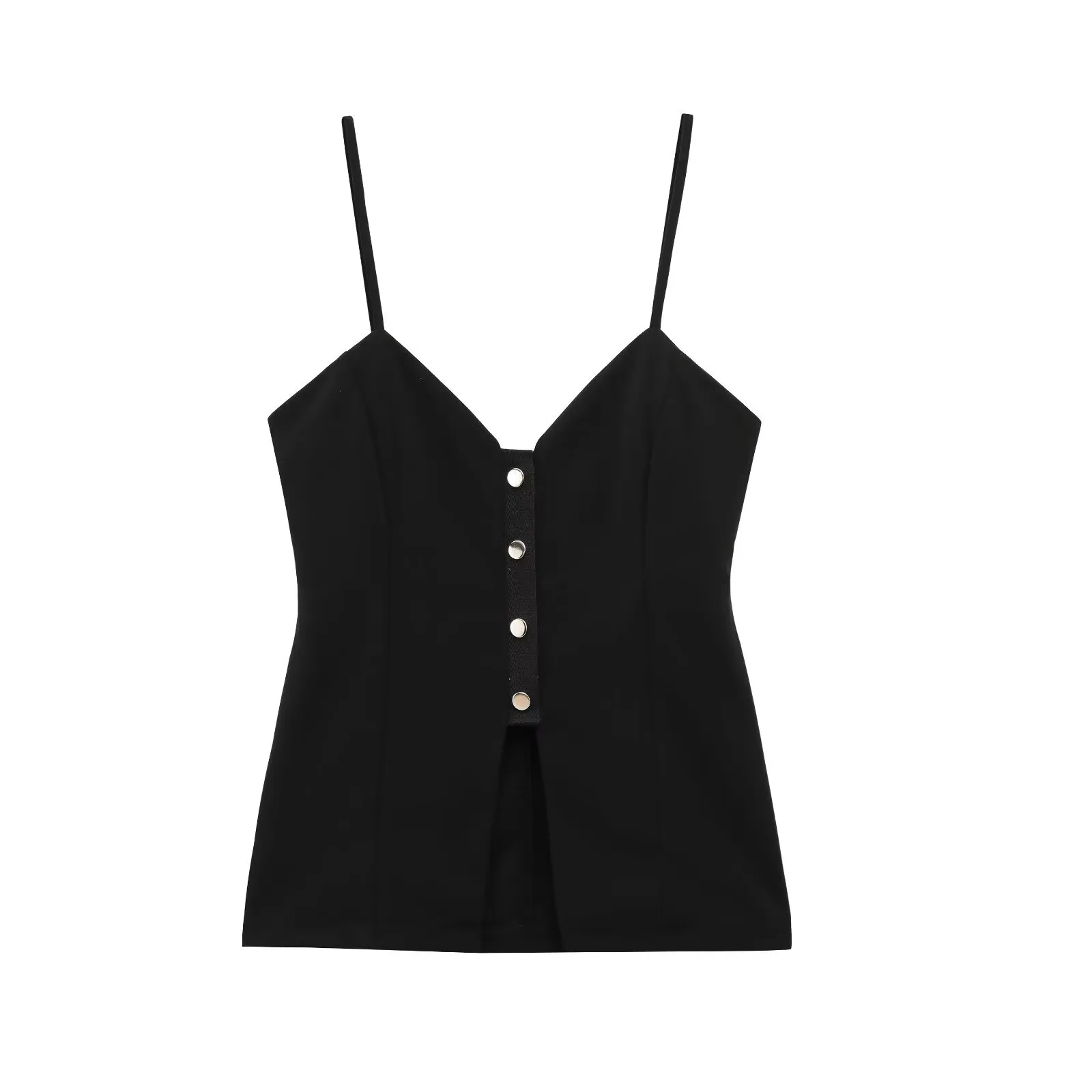 Women's Clothing  Ins Popular Crepe Sling Top display picture 2