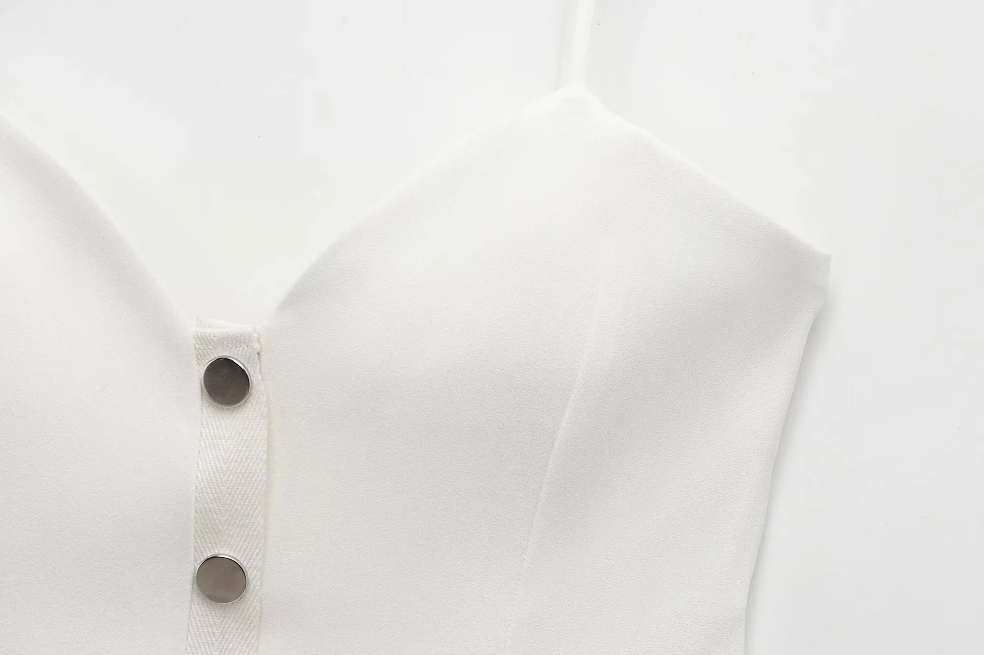 Women's Clothing  Ins Popular Crepe Sling Top display picture 10
