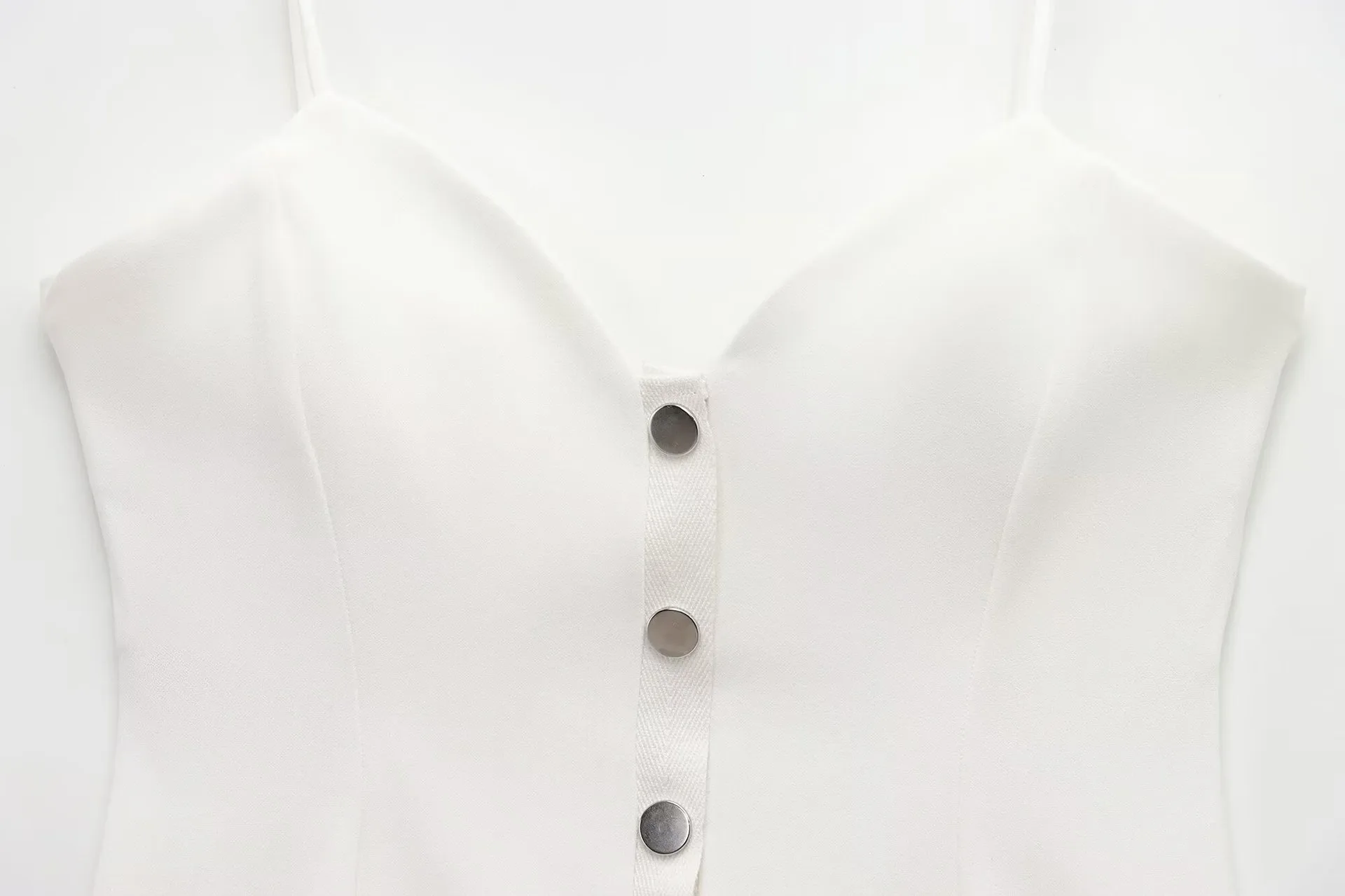Women's Clothing  Ins Popular Crepe Sling Top display picture 15