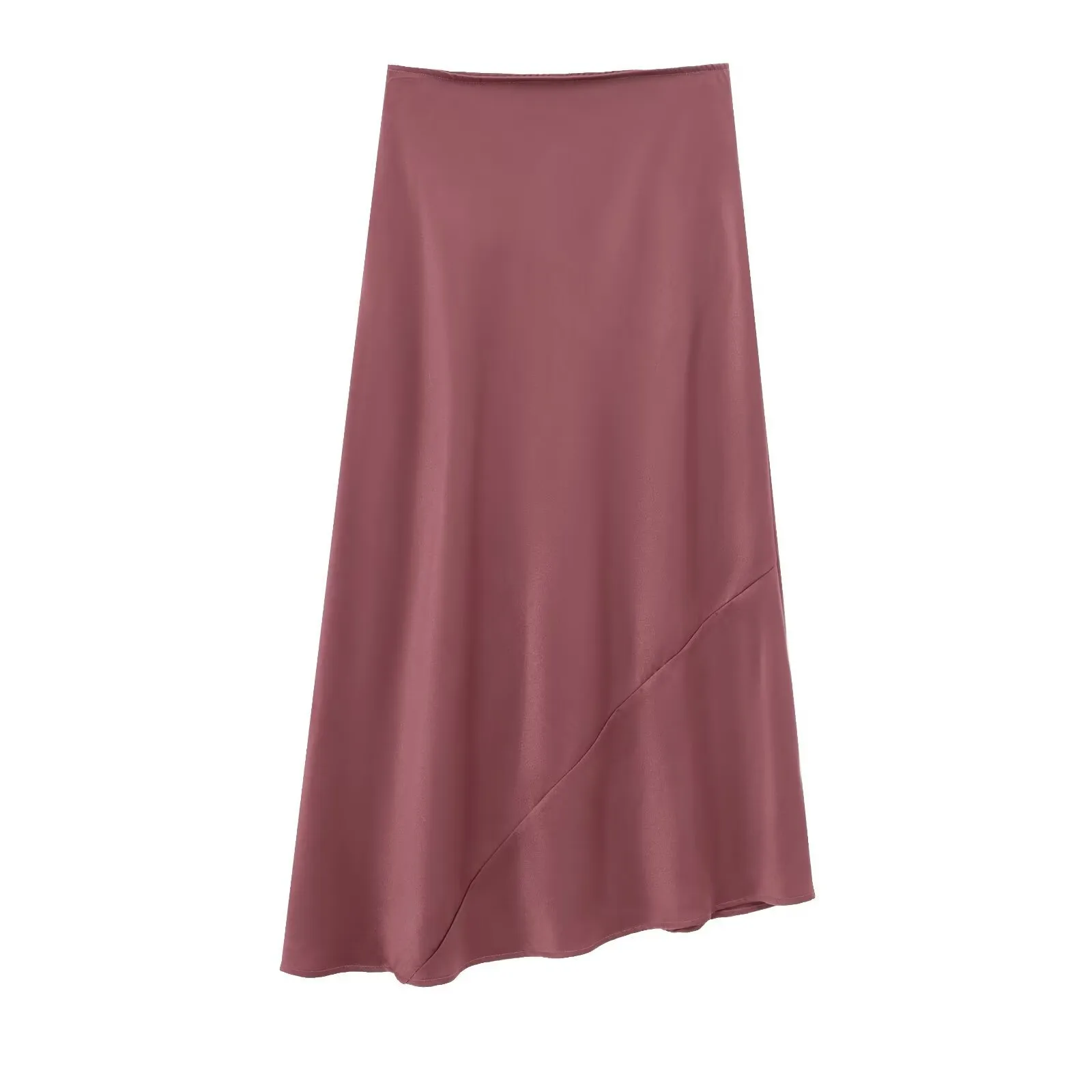Women's Clothing  Ins Popular Silk Satin Texture Midi Dress display picture 4