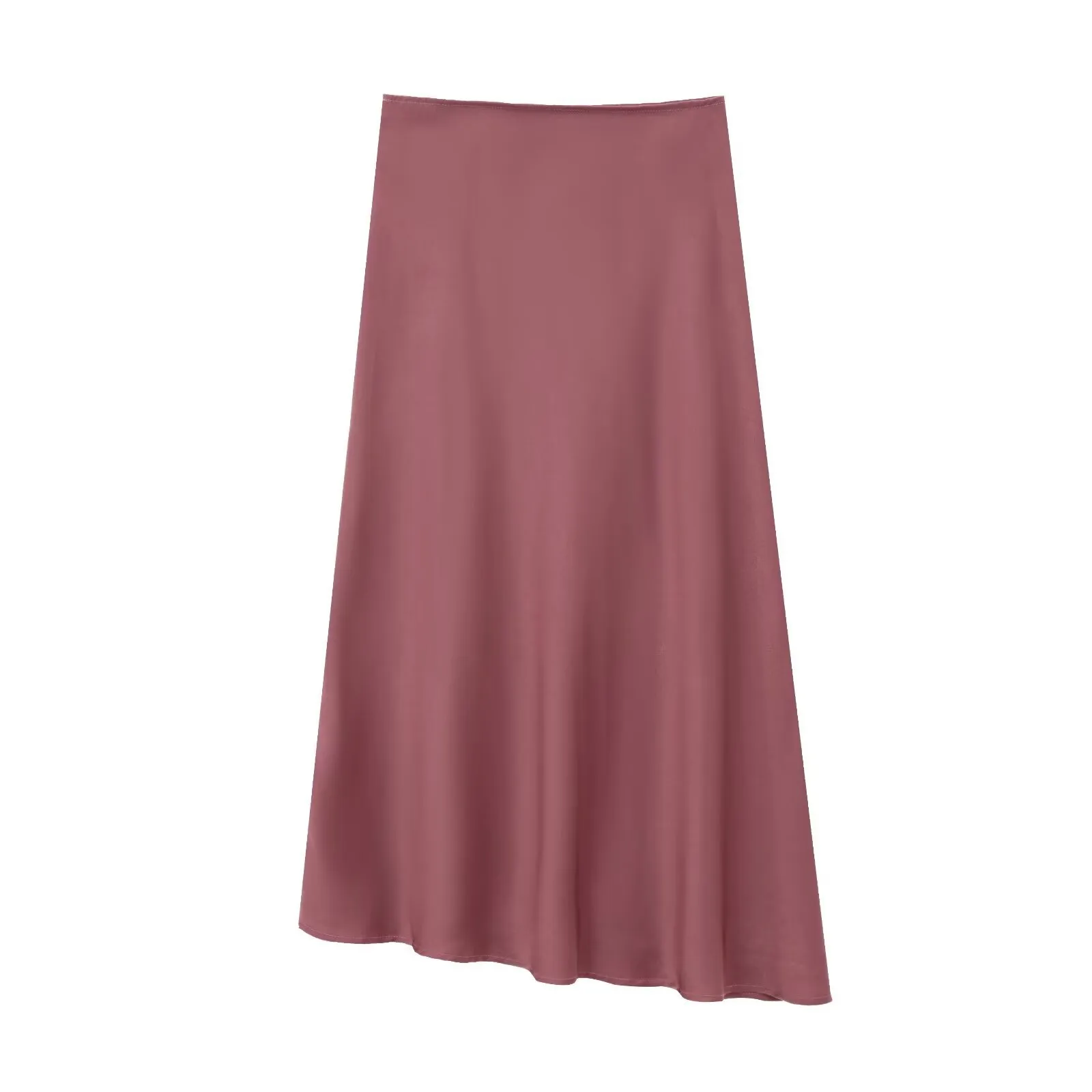 Women's Clothing  Ins Popular Silk Satin Texture Midi Dress display picture 5