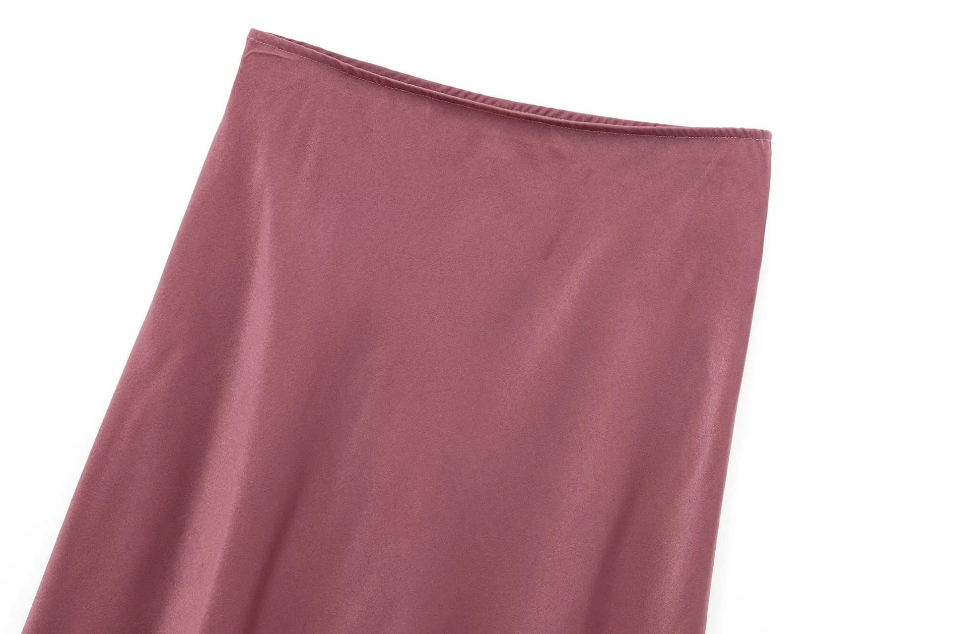 Women's Clothing  Ins Popular Silk Satin Texture Midi Dress display picture 13