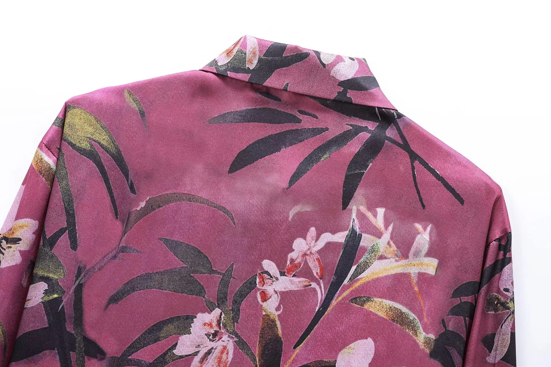 Women's Clothing Hot Sale At  Fashion Casual Long Sleeve Lapel Drape Shirt display picture 5