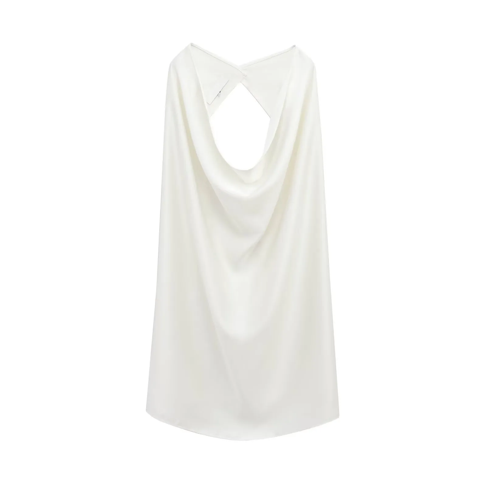 Women's Clothing Ins Internet Hot Sexy Hot Girl Hanging Collar Top Sleeveless Vest Top display picture 1