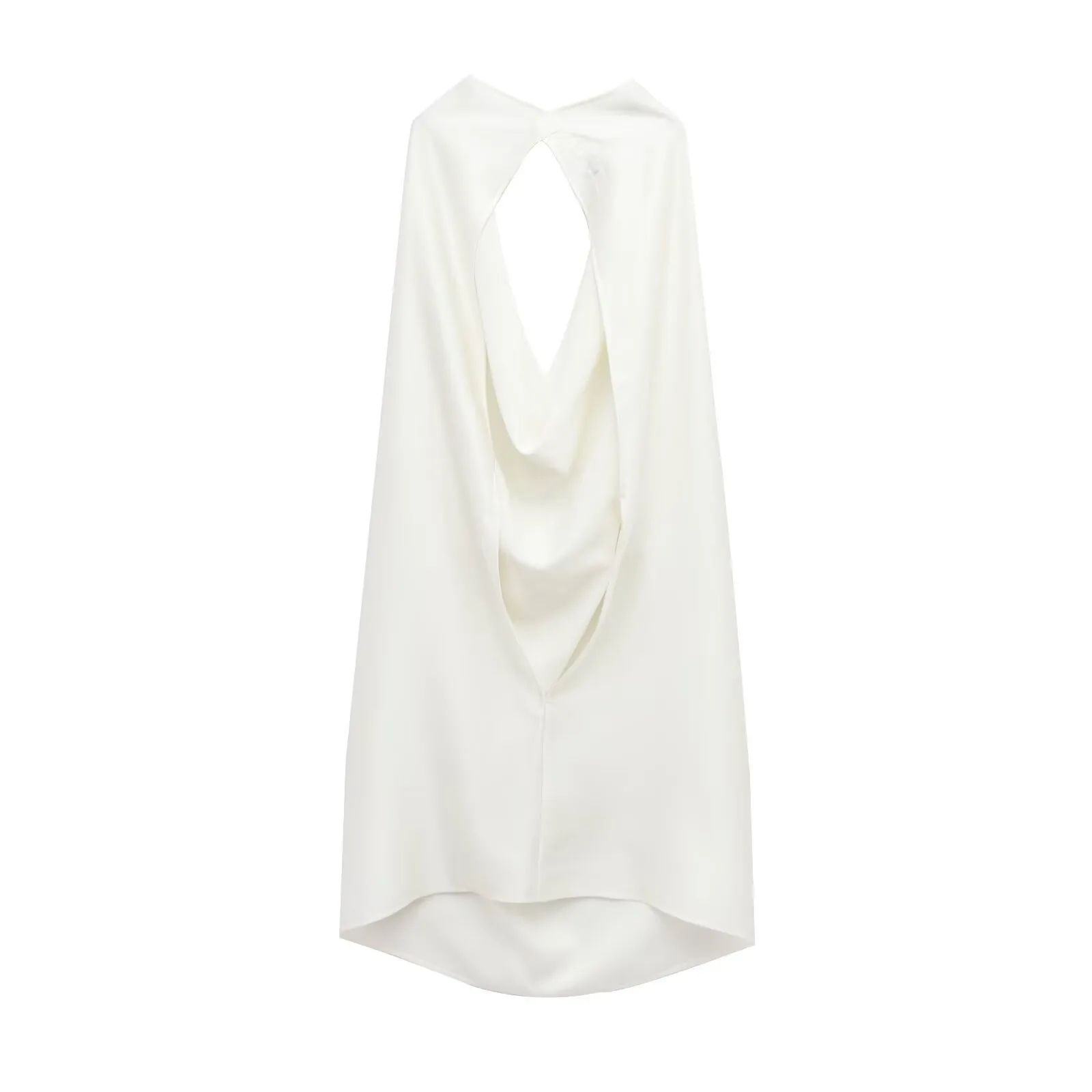 Women's Clothing Ins Internet Hot Sexy Hot Girl Hanging Collar Top Sleeveless Vest Top display picture 2