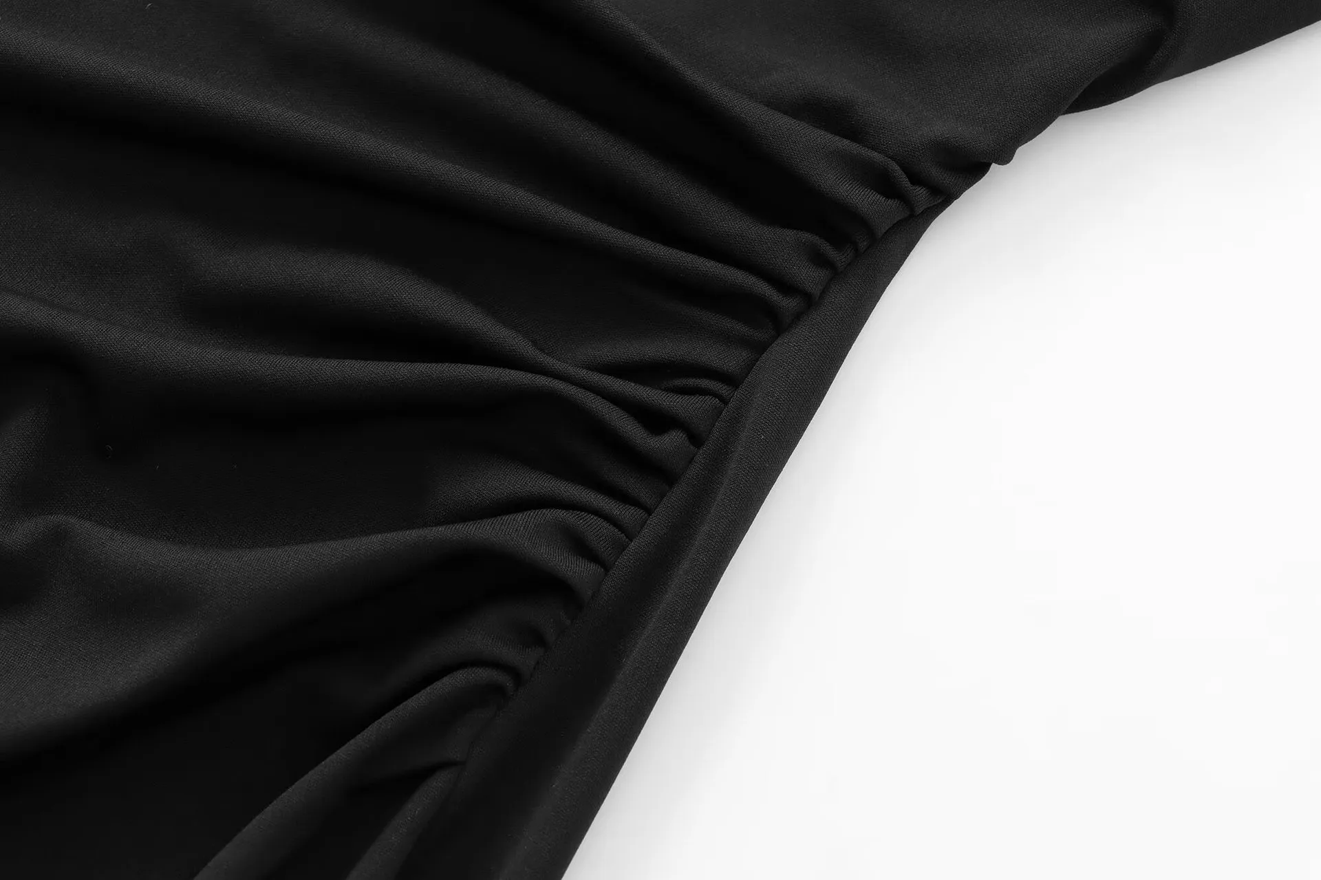 Women's Clothing Hot Sale At  Back Bow Tie Draped Collar Sleeveless Slim Fit Midi Skirt Dress display picture 9