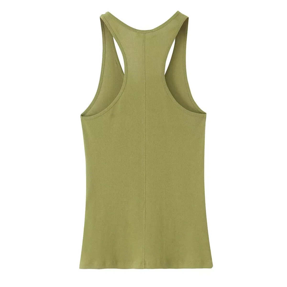 Women's Clothing Ins Internet Hot Three-Color Decorated Row Button Cotton Top display picture 6