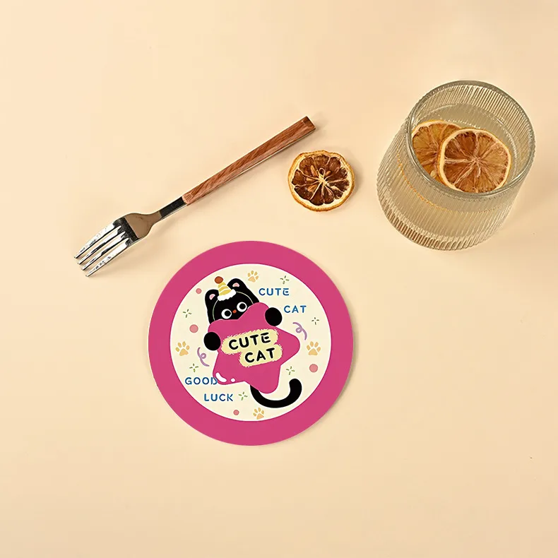 Heat Proof Mat Customized Dining Table Cushion American Style Anti-Scald Household Cushion Bowl Mat Dish Mat Plate Vegetable Mat Pot Mat Coaster display picture 2
