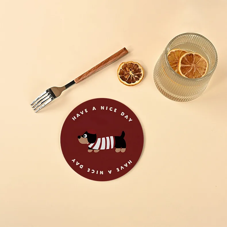 Heat Proof Mat Customized Dining Table Cushion Anti-Scald Household Cushion Bowl Mat Dish Mat Plate Vegetable Mat Pot Mat Coaster American Style display picture 3