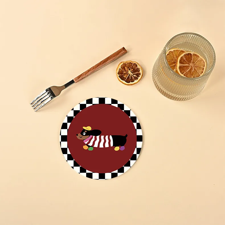 Heat Proof Mat Customized Dining Table Cushion Anti-Scald Household Cushion Bowl Mat Dish Mat Plate Vegetable Mat Pot Mat Coaster American Style display picture 5