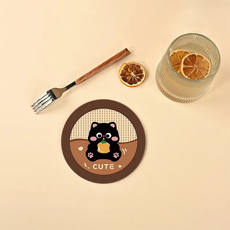 Heat Proof Mat Customized Dining Table Cushion American Style Anti-Scald Household Cushion Bowl Mat Dish Mat Plate Vegetable Mat Pot Mat Coaster display picture 7
