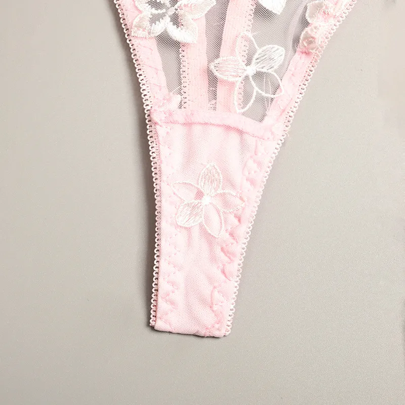 Nihaowholesale Wholesale New Fashion Embroidered Lace See-through Underwear display picture 19