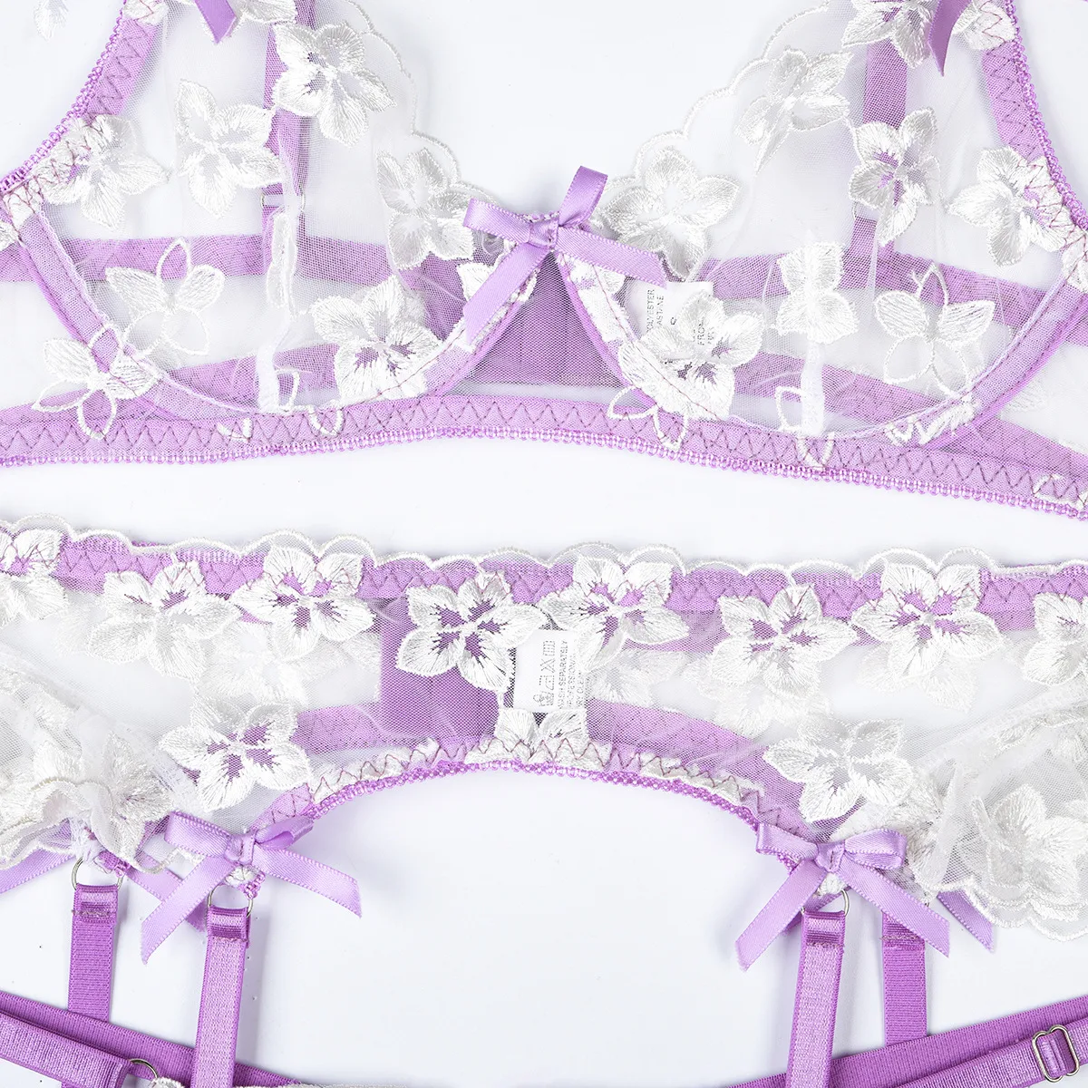 Nihaowholesale Wholesale New Fashion Embroidered Lace See-through Underwear display picture 56