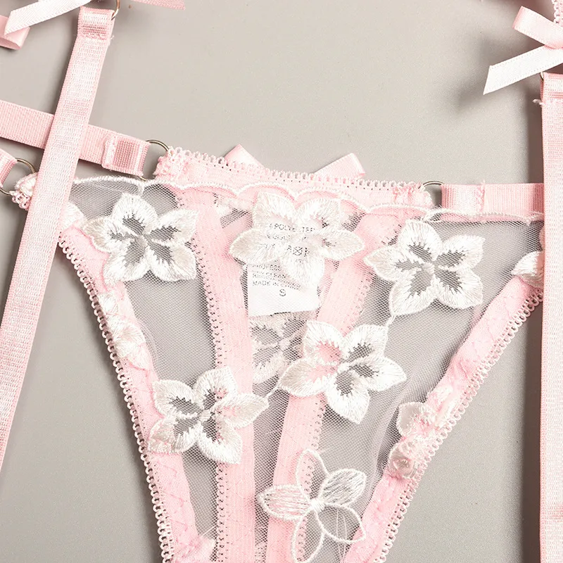 Nihaowholesale Wholesale New Fashion Embroidered Lace See-through Underwear display picture 26