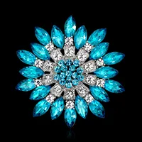 Occident Alloy Plating Brooch Nhdr0839 main image 4
