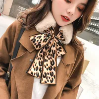 Cloth Korea  Scarf  (1 Dark Apricot + Coffee Leopard) Nhmn0343-1-dark-apricot-coffee-leopard main image 1