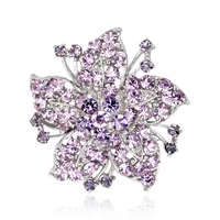 Korean Style Flower Alloy Diamond Other Women's Brooches main image 2