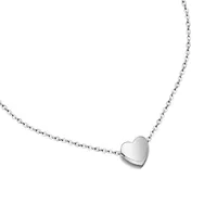 Titanium&stainless Steel Korea Sweetheart Necklace  (mini Heart Rose Alloy) Nhok0224-mini-heart-rose-alloy main image 4