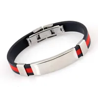 Fashion Geometric Titanium Steel No Inlaid Unisex Bracelets main image 3