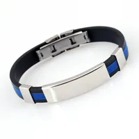 Fashion Geometric Titanium Steel No Inlaid Unisex Bracelets main image 5