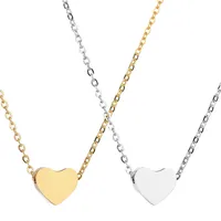 Titanium&stainless Steel Korea Sweetheart Body Accessories  (steel Color) Nhhf1022-steel-color main image 2