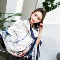 Fashion Silk  Scarf (707 Main Color)  Nhcj0164-707 Main Color main image 8