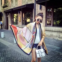 Fashion Silk  Scarf (707 Main Color)  Nhcj0164-707 Main Color main image 10