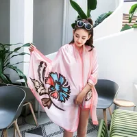 Fashion Silk  Scarf (707 Main Color)  Nhcj0164-707 Main Color main image 21