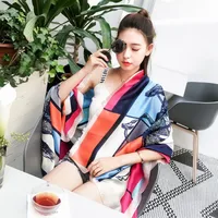 Fashion Silk  Scarf (707 Main Color)  Nhcj0164-707 Main Color main image 20