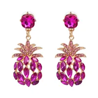 Imitated Crystal&cz Fashion Geometric Earring  (green) Nhjj5083-green main image 5