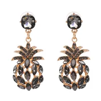 Imitated Crystal&cz Fashion Geometric Earring  (green) Nhjj5083-green main image 6