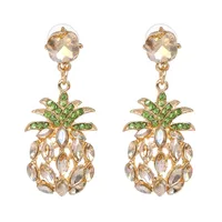 Imitated Crystal&cz Fashion Geometric Earring  (green) Nhjj5083-green main image 7