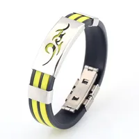 Geometric Titanium Steel No Inlaid Unisex Bracelets main image 2