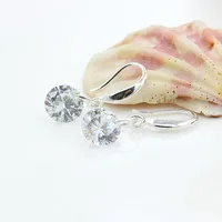 New Fashion Copper Zircon Earrings main image 2