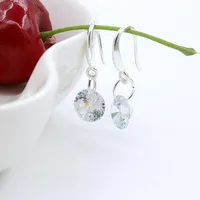 New Fashion Copper Zircon Earrings main image 3