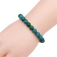 Natural Phoenix Stone 8mm Beaded Bracelet Natural Stone Men's Bracelet main image 3