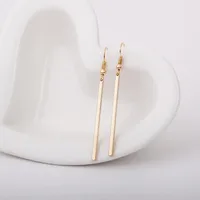 Simple Rectangular Cube Earrings Nhdp156807 main image 3