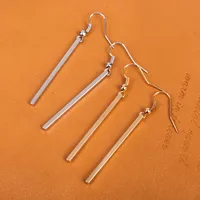 Simple Rectangular Cube Earrings Nhdp156807 main image 5