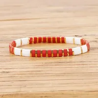 Fashion Tila Beads Mixed Color Bracelet Nhgw157206 main image 4