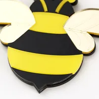 Fashion New High-grade Acrylic Bee Earrings Cartoon Cute Earrings Female main image 3