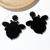 Fashion New High-grade Acrylic Bee Earrings Cartoon Cute Earrings Female main image 4