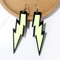 Fashion Lightning No Inlaid Earrings sku image 1