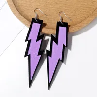 Fashion Lightning No Inlaid Earrings sku image 3