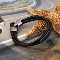 New Braided Bracelet Leather Bracelet Leather Bracelet Jewelry main image 3