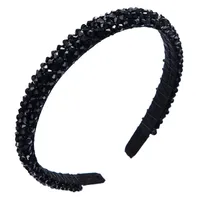 Fishing Line Handmade Fine-edge Cloth Headband Fashion Super Flash Inlaid Crystal Headband sku image 3