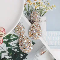New Micro Stud Earrings Geometric Water Drop Earrings Fashion Delicate Jewelry Wholesale main image 2