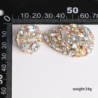 New Micro Stud Earrings Geometric Water Drop Earrings Fashion Delicate Jewelry Wholesale main image 3