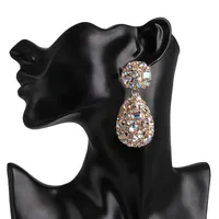 New Micro Stud Earrings Geometric Water Drop Earrings Fashion Delicate Jewelry Wholesale main image 4