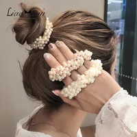 Couple Fashion Artificial Pearl Hair Tie main image 1