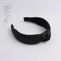 Hand-woven Raffia Holiday Hair Hoop 2019 Spring And Summer New Hair Hoop sku image 3